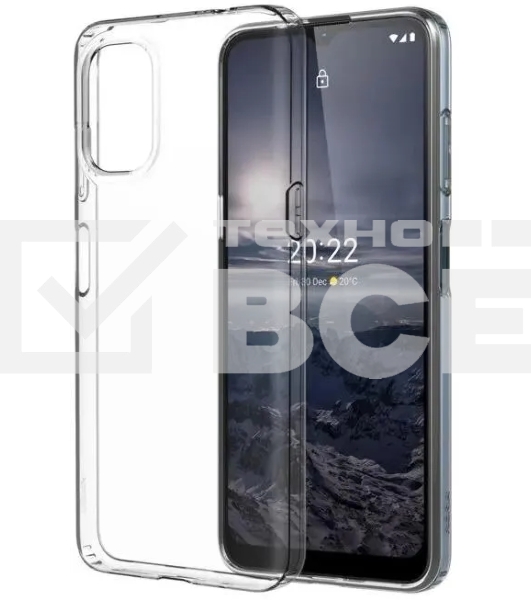 Чехол (клип-кейс) Nokia Clear Case, для Nokia G11/G21, прозрачный [8p00000192]