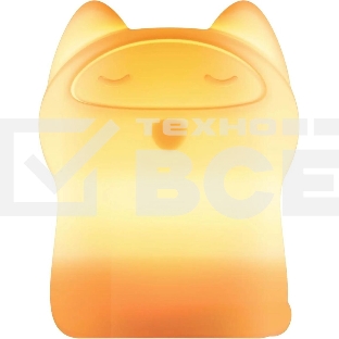 Умный детский ночник Кошка, товарный знак SBER SBDV-00125