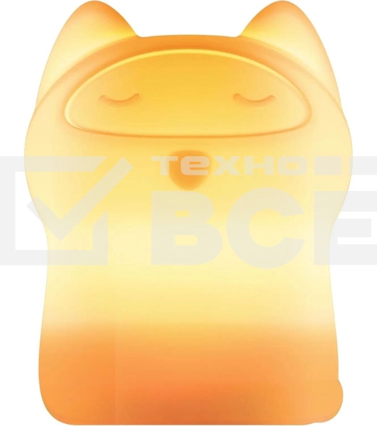 Умный детский ночник Кошка, товарный знак SBER SBDV-00125