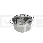 Кастрюля WEBBER BE-350/2 6,1 л, 24 см, из нержавеющей стали со стеклянной крышкой, фото6