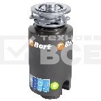 Измельчитель пищевых отходов Bort TITAN 4000 390 Вт; 4,2 кг/мин; 2800 об/мин; 1200 мл; Металл; набор аксессуаров 4 шт [91275769] 91275769, фото 1