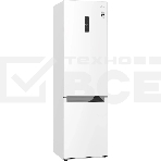 Холодильник LG GA-B509LQYL белый двухкамерный 277/107л морозилка снизу, No Frost, фото7