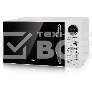 Микроволновая печь BBK 23MWG-930S/BW белый/черный, 23 л, 900 Вт, переключатели - сенсор