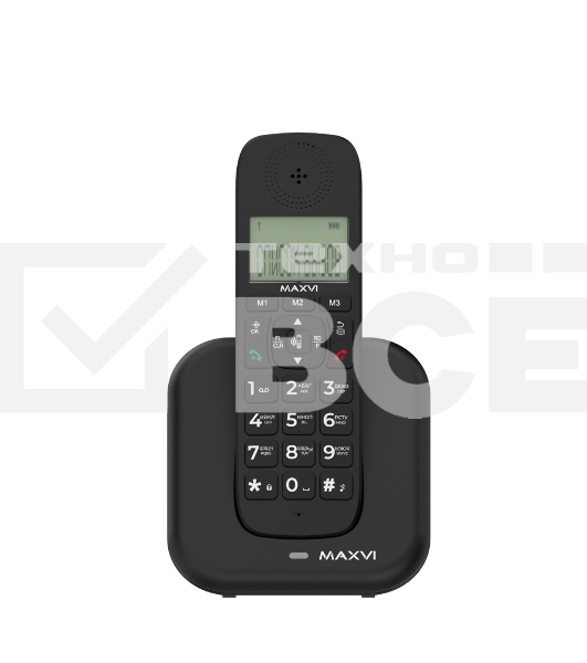 Радиотелефон MAXVI AM-02 черный