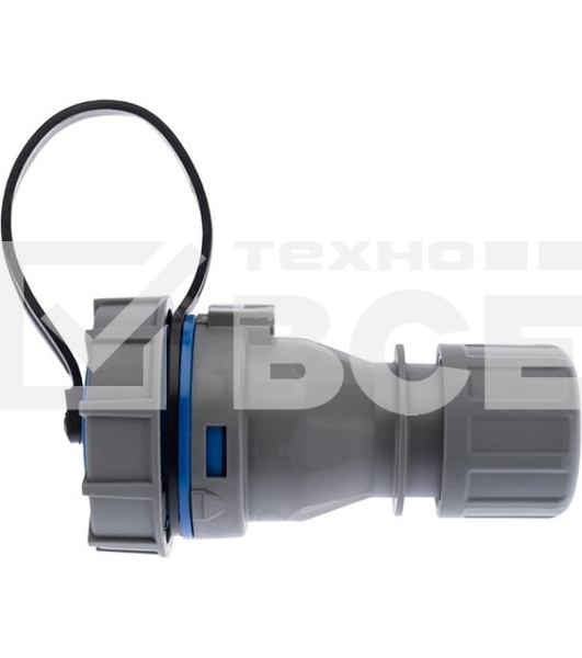 Розетка кабельная Rexant переносная влагозащищенная 16 А, 2Р+РЕ, IP68