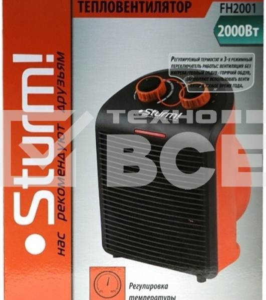 Тепловентилятор Sturm FH2001