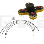 Головка триммерная универсальная гайка Denzel М10х1,25 левая 96362, фото6