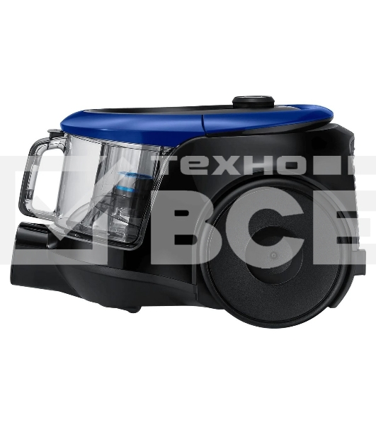 Пылесос Samsung VC18M21A0SB синий, 380/1800 Вт, уборка сухая, пылесборник контейнер 1.5 л