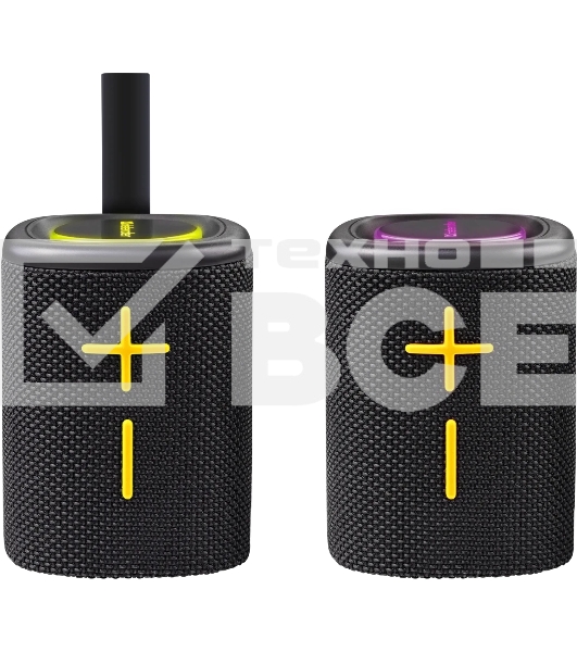 Колонка портативная Defender Union black (20Вт, 2.0 стерео, Bluetooth, питание от аккумулятора)