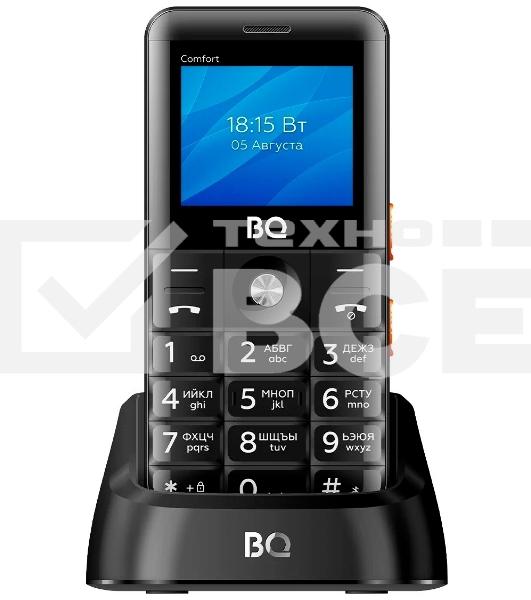 Мобильный телефон BQ 2006 Comfort черный