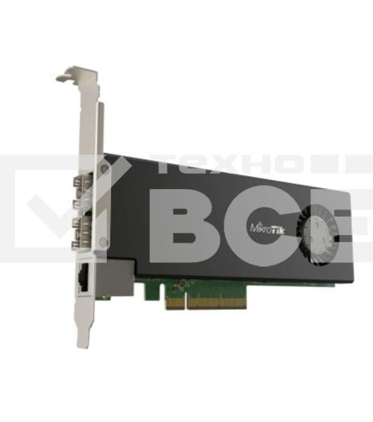 Сетевая карта MikroTik Cloud Core Router 2004-1G-2XS-PCIe network interface card with quad-core ARMv8 64-bit AL32400 CPU, 4GB RAM, 2x25G SFP28 cages, 1xGbit LAN, RouterOS L6