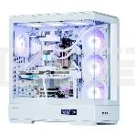 Компьютерный корпус ZALMAN P50 DS, ATX, WHITE, WINDOW, 2x3.5