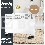 Конвектор Domfy DCW-CH1015 белый, 1500 Вт, 20 м2, термостат, фото26