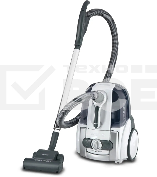 Пылесос Vitek VT-1833-01-PR жемчужный, 400/1800 Вт, уборка сухая, пылесборник контейнер, аквафильтр 3.5 л