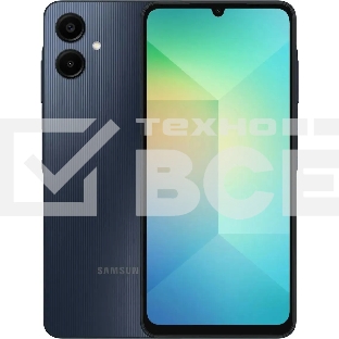 Смартфон Samsung Galaxy A06, 4/128Gb, черный