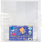 Обложка Silwerhof 382175 Монстрики для учебника с липк.сл. (набор 10шт) для младших классов ПП 70мкм гладкая прозр. 265х450мм, фото 1