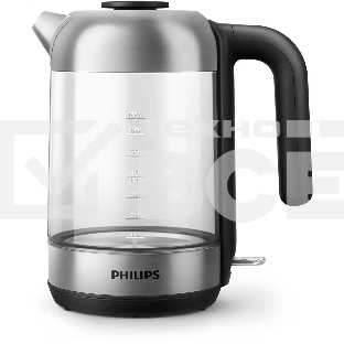 Чайник электрический Philips HD9339/80 1.7л. 2200Вт прозрачный (корпус: стекло)