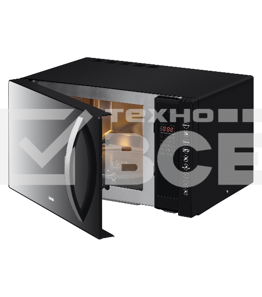 Микроволновая печь BBK 23MWC-881T/B-M черный, 23 л, 800 Вт, сенсор