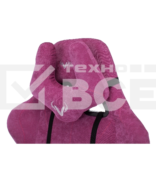 Кресло игровое Бюрократ VIKING KNIGHT LT15 FABRIC малиновый крестовина металл/пластик