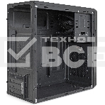 Компьютерный корпус Minitower ExeGate BA-309U2-UNS450 (mATX, БП UNS450 с вент. 12см, 1хUSB+2хUSB 3.0, HD аудио, черный), фото2