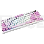 Клавиатура проводная+беспроводная MSI Forge GK600, USB, белый фиолетовый, фото11