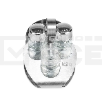 Набор для специй LARA LR08-02 4 предм: солонка, перечница х40 мл, подставка для зубочисток, салфетница, фото2