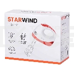 Миксер ручной Starwind SHM-251 250Вт белый/коралловый, фото2