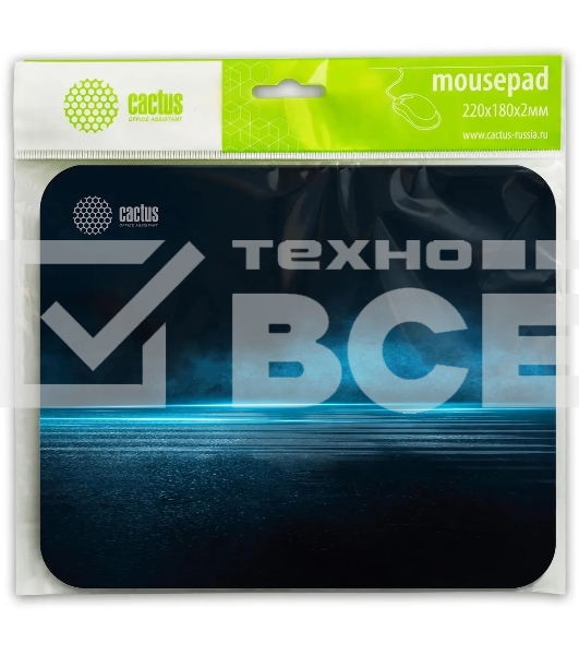 Коврик для мыши Cactus Dark Sea 220x180x2мм (CS-MPC-P03XS)
