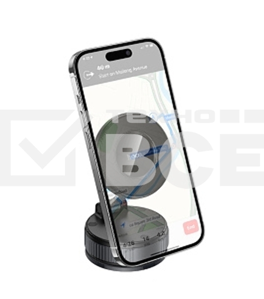 Автомобильный держатель HOCO (6942007658560) H86 H86 черный металлик