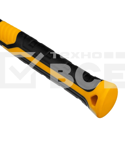 Киянка резиновая Denzel 225 г, черная, фибергласовая рукоятка c TPR покрытием