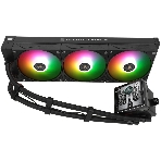 Система жидкостного охлаждения Thermalright Grand Vision 360 ARGB Soc-AM5/AM4/1151/1200/2066/2011/1700 черный 4-pin 29.6dB Al LCD Ret (G-VISION-360-BL-ARGB), фото4