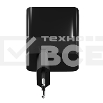 Сетевое зарядное устройство Maxvi A583GN Type-C 65W + Type-C 40W + USB 22W, GAN, PD, QC, LED дисплей, черный, фото2