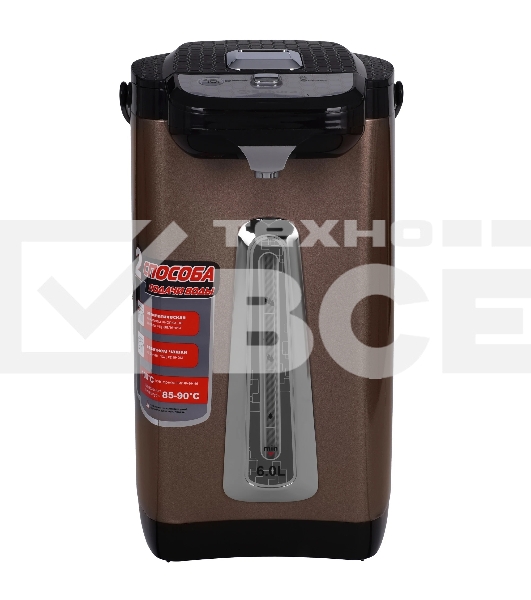 Термопот Sakura SA-1346BR 6.0 л подсветка коричневый