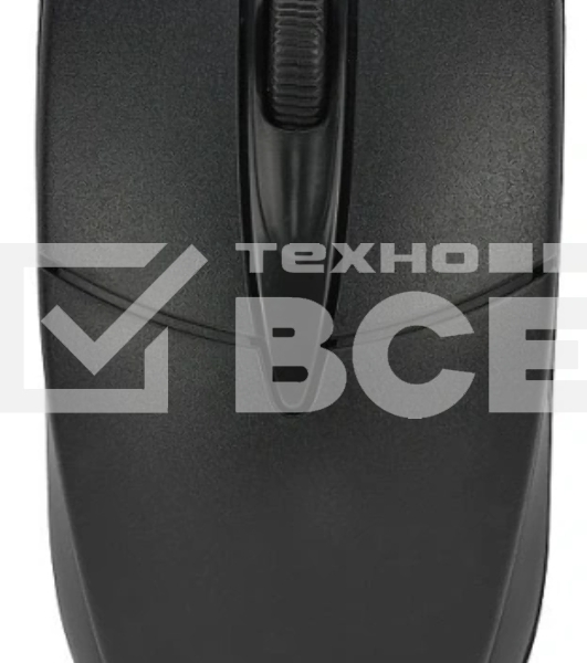 Мышь проводная CROWN CMM-130 черный