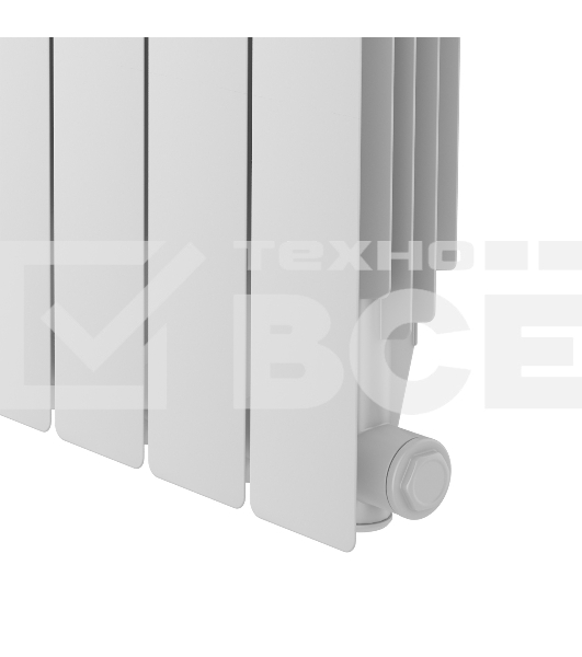 Радиатор алюминиевый Royal Thermo Revolution A 500 - 12 секц.