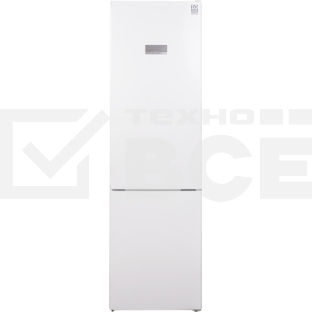 Холодильник Weissgauff CBN2WC2W2 INVERTER белый двухкамерный 280/108л морозилка снизу, No Frost