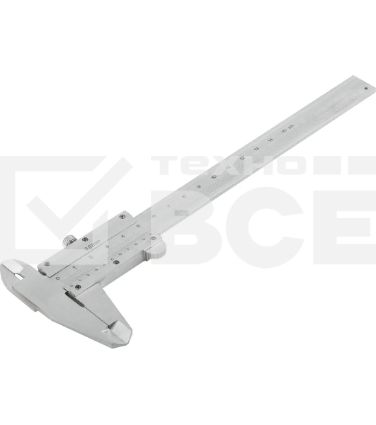 Штангенциркуль нониусный FIT 19840 серебристый пластиковый футляр