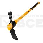 Кирка-топор Denzel 2250 г, фиберглассовая обрезиненная рукоятка 900 мм, фото 1