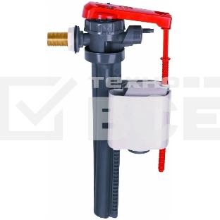 Заливной клапан набора воды JOLLYFILL FL150L3, боковой латунь 3/8' с переходником на 1/2