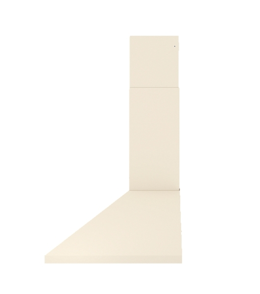 Вытяжка каминная Elikor Вента 90П-650-К3Д топленое молоко, 90 см, 650 куб. м/ч, 60 дБ