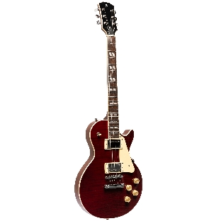 Электрогитара STAGG SEL-DLX W RED 6-ти струнная, цвет Wine Red