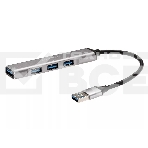 Переходник USB 3.0 -->USB3.0+3 USB2.0, Aluminum Shell, 0.2м Telecom <TA308U>, фото 1