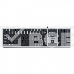 Клавиатура Gembird KB-8420 проводная, USB, серый, фото 1