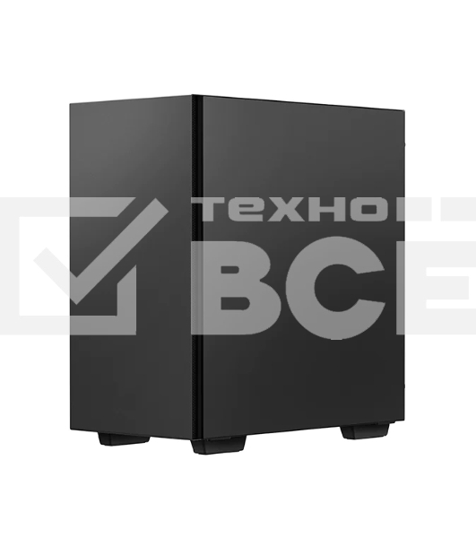 Компьютерный корпус Deepcool MACUBE 110 BK без БП, боковое окно (закаленное стекло), черный, mATX