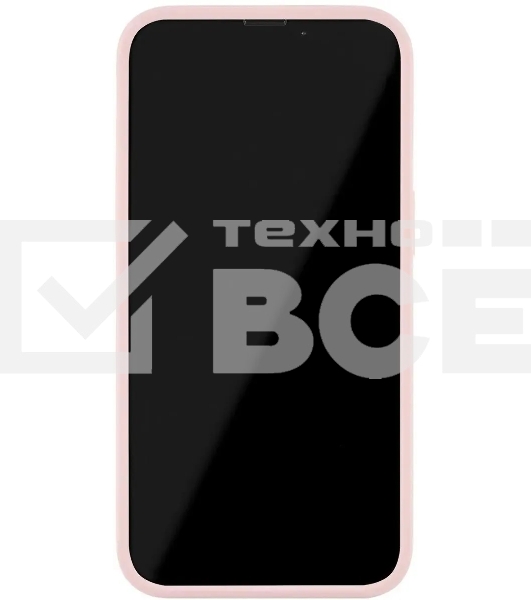 Чехол (клип-кейс) uBear для Apple iPhone 13 Pro Touch Case светло-розовый (CS105LR61PTH-I21)
