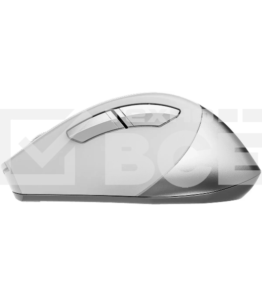 Мышь беспроводная A4Tech Fstyler FB35S белый/серый, 2000 dpi, радиоканал, Bluetooth, USB, кнопки - 5