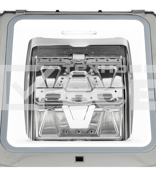 Стиральная машина Maunfeld SILVER MFWM127ISSL серебристый, загрузка вертикальная 7 кг, 1200 об/мин., класс: А+++