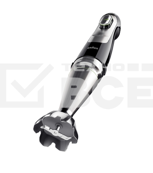Блендер погружной Braun MQ9195XLI 1200 Вт, черный