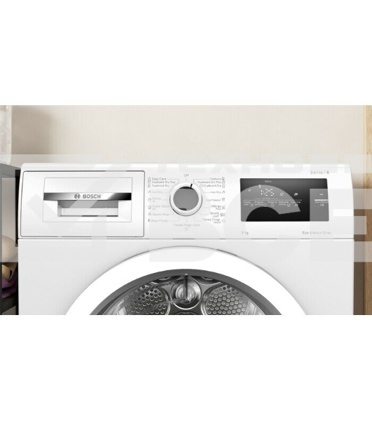 Сушильная машина Bosch WTN86211ME белый, 8 кг, сушка - конденсационная, программ - 13, 59.8 x 84.2 x 61.3 см