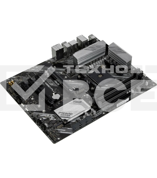 Материнская плата ASUS PRIME B550-PLUS, AM4, AMD B550, 4xDDR4, 6xSATA, 2xM.2, 1xPCIe 3.0 x16, 1xPCIe 4.0 x16, 3xPCIe x1, 1xDP, 1xHDMI, 1x 1Gb LAN, 1xUSB 3.2 Gen 2, 4xUSB 3.2 Gen 1, 2xUSB 2.0, 5x3.5 мм, 7.1, ATX